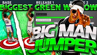 BIGGEST GREEN WINDOW BIG MAN JUMPSHOT NBA 2K22 NEXT GEN & CURRENT GEN! BEST BIG MAN JUMPSHOT 2K22!