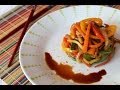 Wok de verduras salteadas con salsa de soja | Stir-fried vegetables with soy sauce