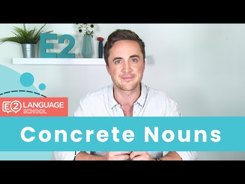 Video: Wat is concreet in het Engels?