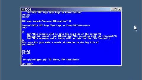 Lesson5 Logging | Java Servlet JSP Tutorial