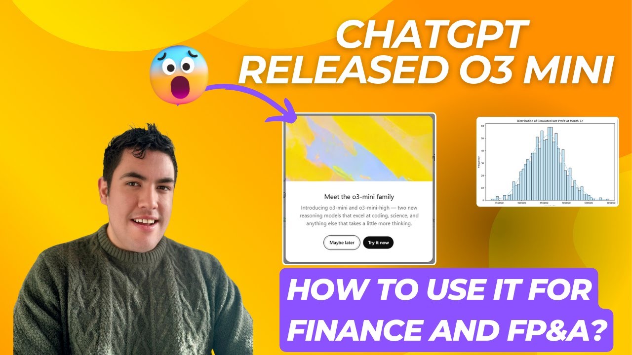 ChatGPT released o3 mini How to use it for Finance and FP&A - YouTube