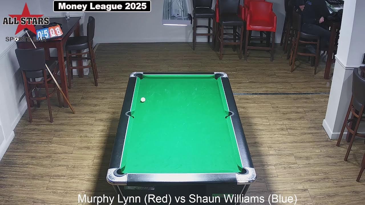 Allstars Weston Money League Div 4 Murphy Lynn Vs Shaun Williams