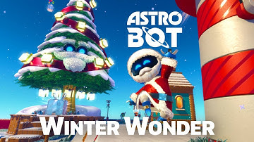 Astro Bot Winter Wonder DLC 100% Walkthrough | All Presents | All Bots | All Trophies