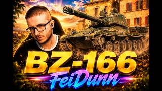 BZ-166 Ace Tanker replay by FeiDunn | World of Tanks