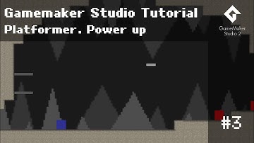 Tutorial #3 - Platformer. Power Up. Gamemaker Studio 2 Tutorial