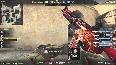 NiP Get Right Sick 4k Against NaVi in Grand Finals - Dreamhack Malmo 2016 - CSGO Highlights