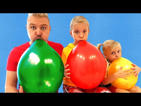 Видео: Balloons of happiness: Bright moments with our channel 