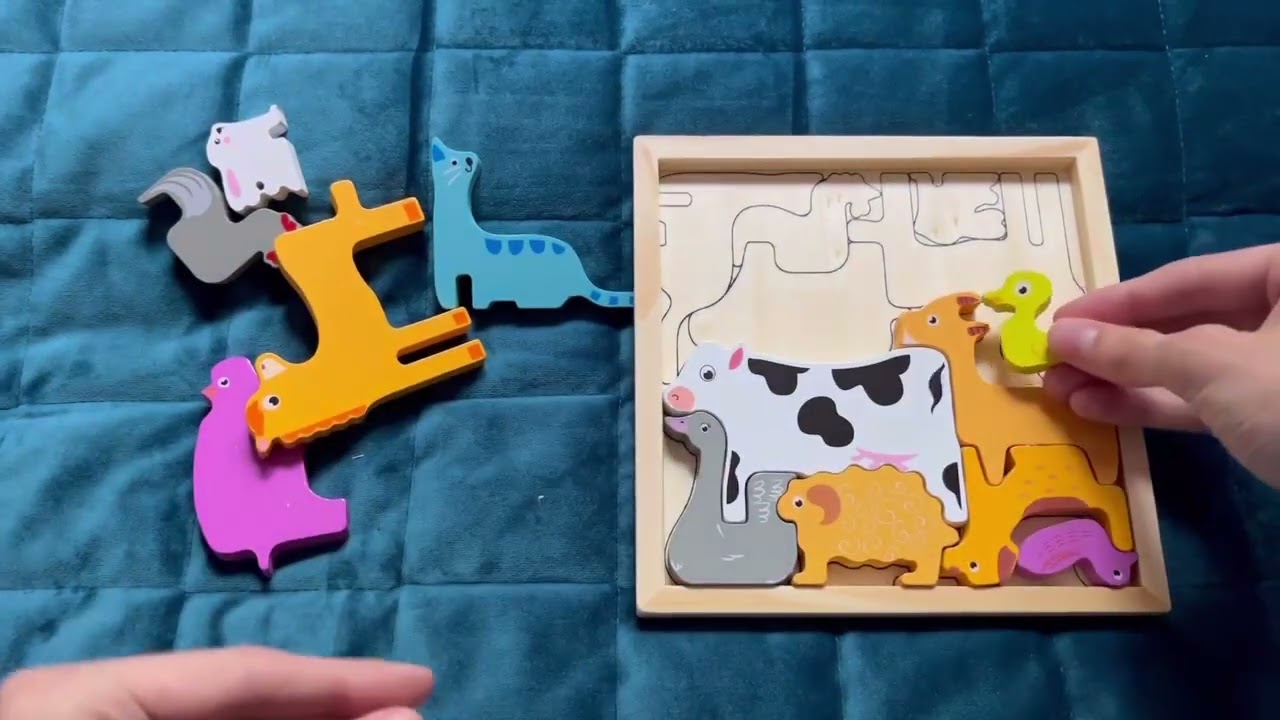 Деревянный пазл - головоломка