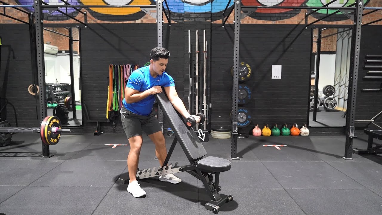 Single Arm Bicep Curl Eccentric Functional Strength and