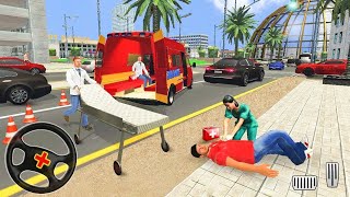 Ambulance Highway Racer Simulator - Emergency Rescue Ambulance - Android Gameplay 3D screenshot 4