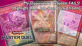 WHY ARE YOU RUNNING? | My Opponent's Greatest FAILS! (July-Sept 2026)