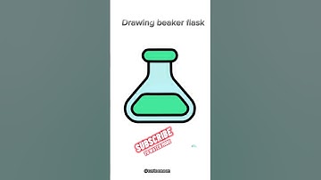 Drawing Beaker flask | art for kids #shorts
