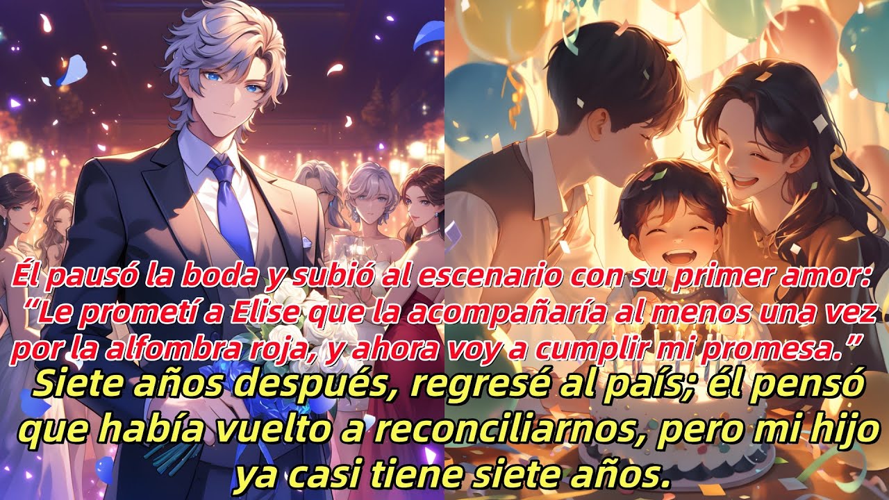 Él detuvo la boda: "Le prometí a Elise la alfombra roja, ahora cumplo." Siete años después…