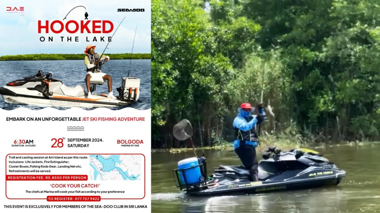 Thumbnail for Jet Ski Fishing Adventure with Fishing Ceylon and Marina by D.A.E