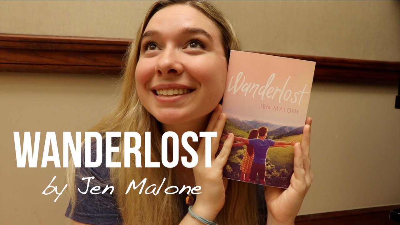 WANDERLOST BY JEN MALONE booktalk YouTube