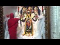 Pujya Bala Swamiji offers Arati to Marakata Karya Siddhi Hanuman, Dallas