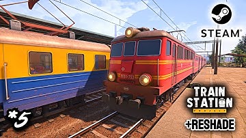 Train Station Project #5 Demo Level 11 Simulator Games Longplay +Graphic Reshade Overhaul