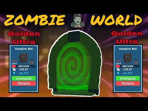 New Zombe World Update New Twitter Codes Secret Pets And More Clicking Champions Roblox Youtube - codes for all out zombies in roblox get 80 robux on computer