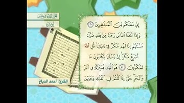 آية ٢١ سورة يونس مكررالقارئ أحمد الدباغ