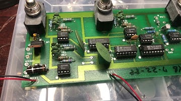 Mesa Boogie Quad Preamp foot switch repair