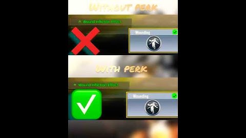 What is the use of wounding ￼perk?? Beginner series CODM part 2 |TNPCG|