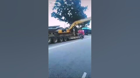 Cat330D Super Long Arm 60fts unloading (Ecotrans) Sales@ecotrans.com.my