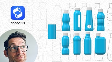 Shapr3D - Bottle Ideation Sketch Models