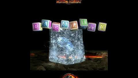 CYBER SUB-ZERO BABALITY • MORTAL KOMBAT 9 #shorts