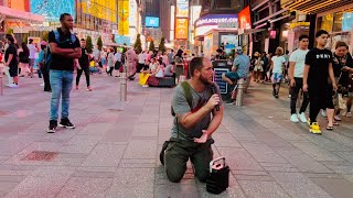 We circled Times Square with the gospel, confronted by witchcraft and NYPD, but we couldn’t stop!