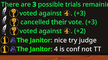 JUDGE Confirmed Monarch as NOT TRAITOR - BetterTOS2 Town Traitor