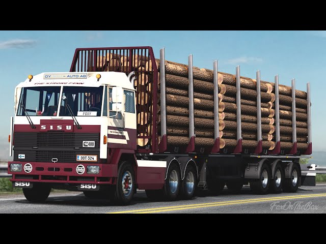 The Finnish Super Truck - Sisu R Truck Mod ETS 2 4K 