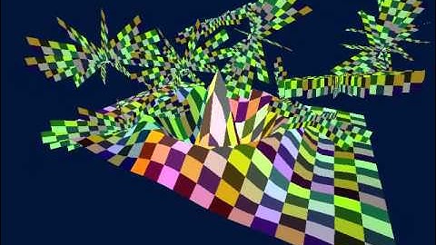 Depth-buffer animation with texture