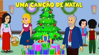 Uma Canção de Natal -  Historia Completa - Desenho animado infantil