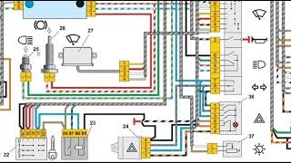 ПЕЧКА ВАЗ 2105 И 2107 СХЕМА