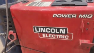 Lincoln Power Mig 260 change demonstration