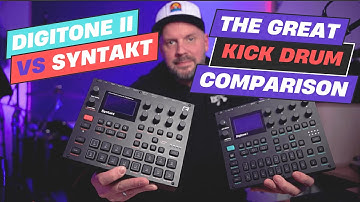 Kick Drum Comparison: Digitone II vs Syntakt - ALL The Bass Drum Machines
