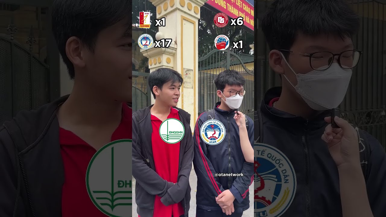 Which university are Hanoi students most interested in? #Shorts - youtube