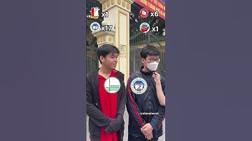 Trường Đại Học nào được các bạn hsinh Hà Nội quan tâm nhất? #Shorts