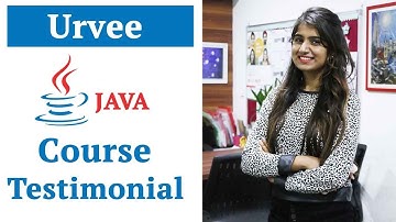 Urvee Java Course Testimonial WebtechLearning - Web Education Academy