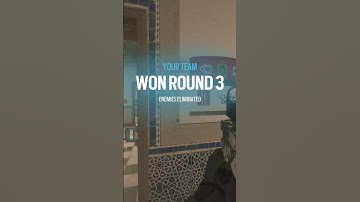 2 headshots kills with clash #tomclancysrainbowsixsiege #r6siege #kill #clip #clutch