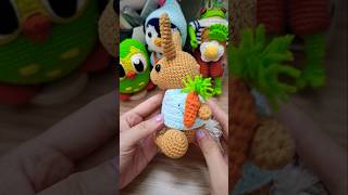 Peter Rabbit Crochet🐰🥰🐰#crochet #amigurumi #rabbit Tutorial Video: Crochet with Aybi