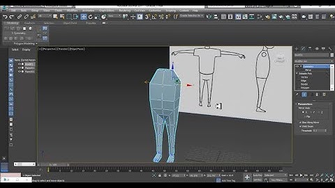 3dsmax Tutorials, Tutorial on 3D Modeling a Human Character in 3dsmax