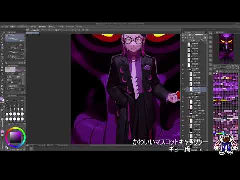 カラスバさんを描いてみよう