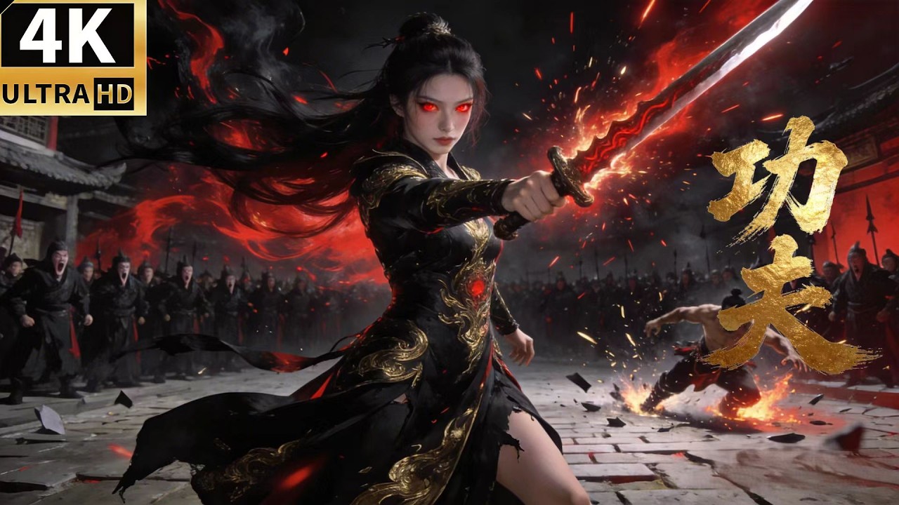 流氓欺压弱女子，谁知她竟是魔王转世，一招全部击杀！