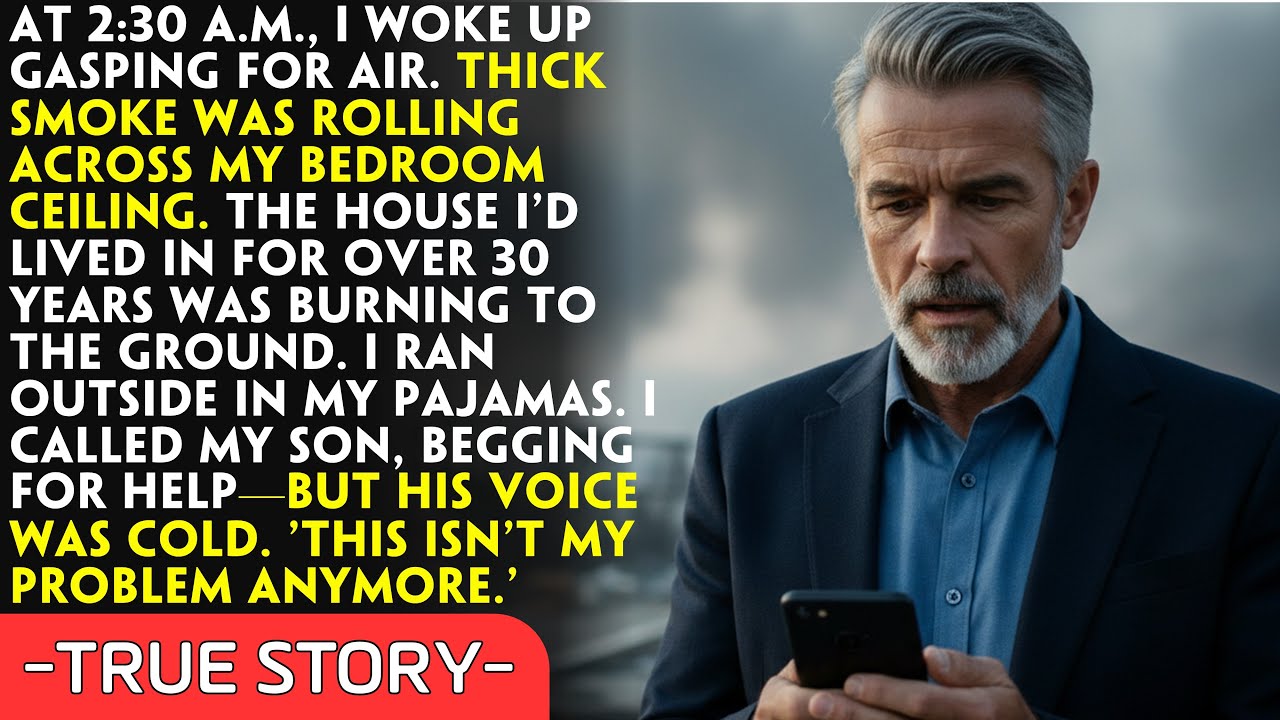 When My Home Was Reduced To Ashes, My Son Spat, “I Hope You Die Poor” Until The Detectives Found Hi