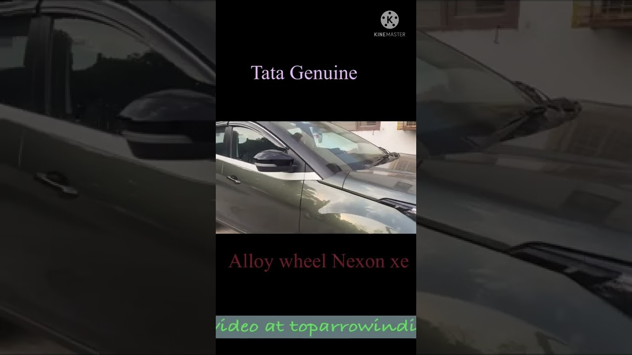 Nexon Alloy wheels in Base model