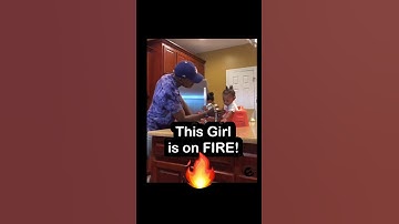 Thumbnail of This girl is on fire! 🔥🤣❤️ Just love this dad with his daughters!