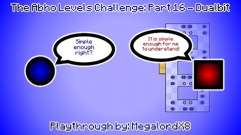 The Worlds Hardest Game Editor: (Abho levels challenge #16) Custom Level - Dualbit