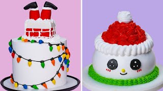 Merry Christmas Cake Decorating Ideas For Holiday | So Yummy Cake Decorating Recipes | Extreme Cake