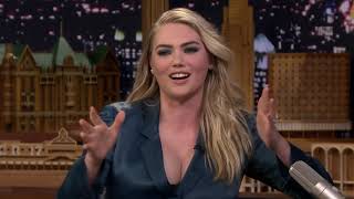 Kate Upton Gives Jimmy a Strong4Me Fitness Training Session